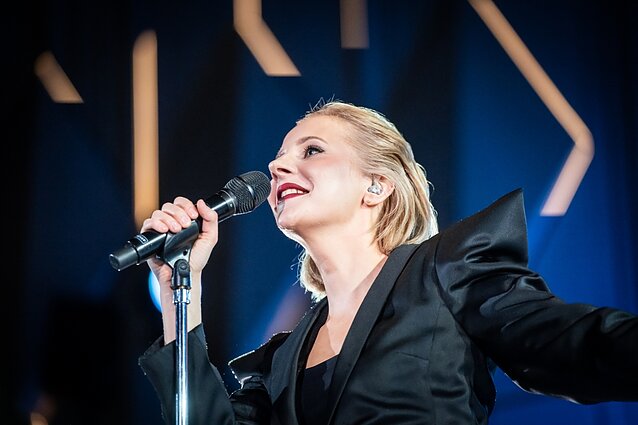 Ievos Narkutės koncerto akimirka