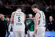 Panagiotis Kalaitzakis ir Cedi Osmanas. Eurolyga: Kauno „Žalgiris“ – Atėnų „Panathinaikos“