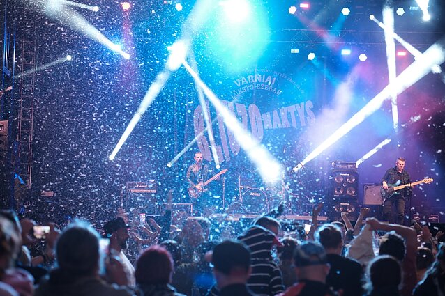 Festivalio „Bliuzo naktys“ akimirka 