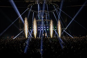 Džordanos Butkutės koncerto akimirka