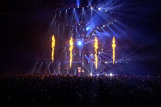 Džordanos Butkutės koncerto akimirka