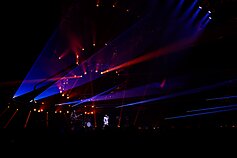 Džordanos Butkutės koncerto akimirka