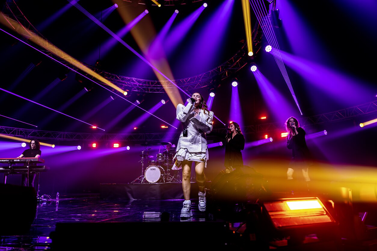 Džordanos Butkutės koncerto akimirka