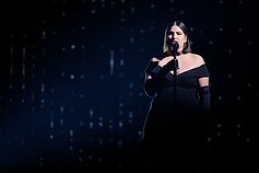 Pirmosios EUROVIZIJA.LT atrankos filmavimo akimirkos, Elizabeth Olshey