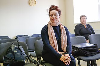 Šiaulių apylinkės teismas. Teisiamoji Irma Gajauskaitė