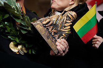 Roko Baciuškos Dakaro ralio trofėjus