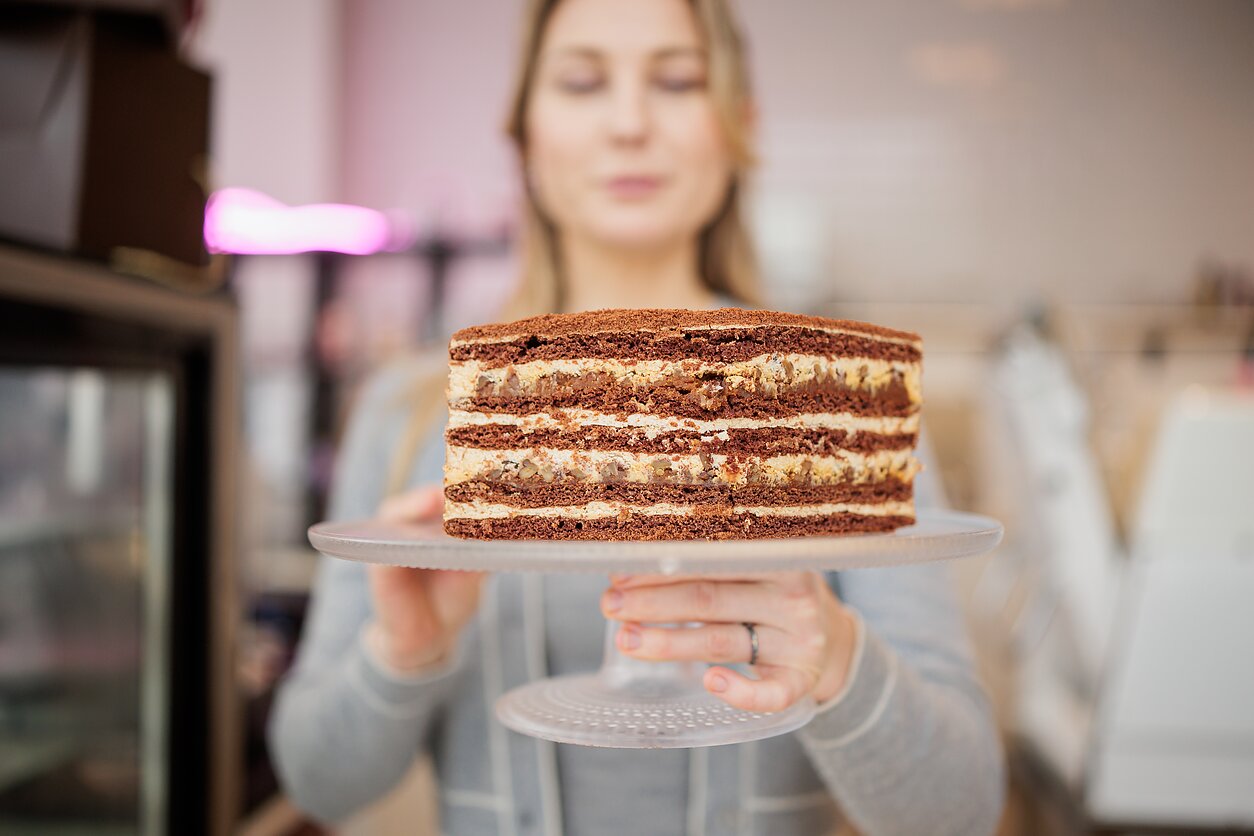 Apelsininis medaus tortas