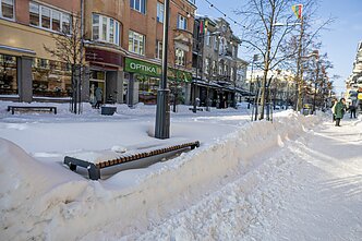 Šiauliai žiemą