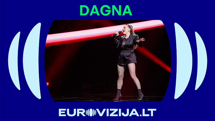 EUROVIZIJA.LT 2026. II pusfinalis. Dagna – „Sau meluojam“