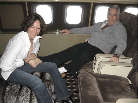 Ghislaine Maxwell ir Jeffrey Epsteinas