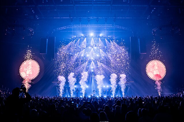 Džordanos Butkutės koncerto akimirka