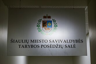 Šiaulių miesto taryba. Tarybos posėdžių salė