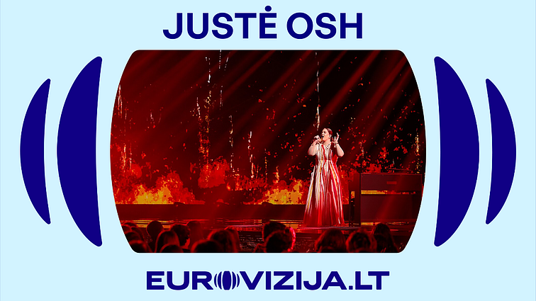 EUROVIZIJA.LT 2026. III pusfinalis. Justė Osh – „Gaisras“