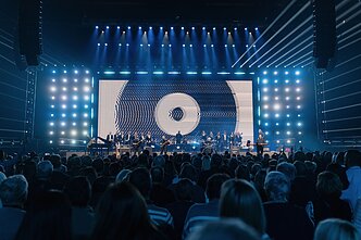 „Brolių Tautkų Rondo“ koncerto akimirka