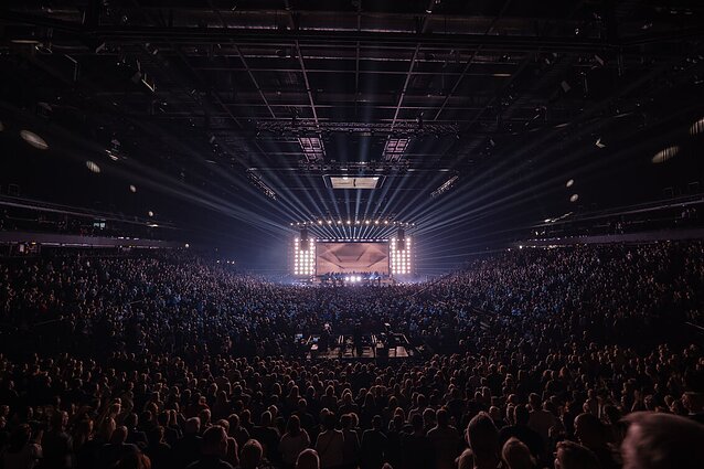„Brolių Tautkų Rondo“ koncerto akimirka