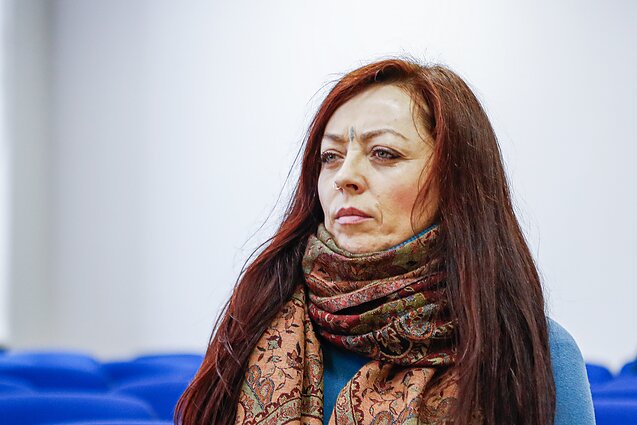 Šiaulių apylinkės teismas. Teisiamoji Irma Gajauskaitė
