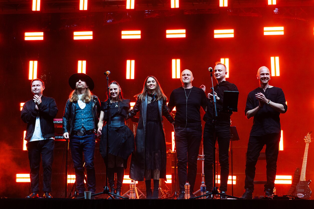 „Žalvarinio” koncerto akimirka 