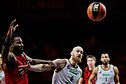Jordanas Caroline`as ir Lazaras Mutičius, KMT pusfinalis: „Rytas“ – „Lietkabelis“