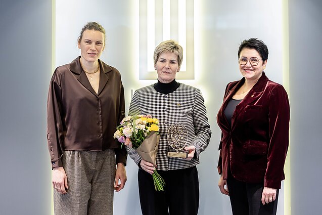 Austra Skujytė, Teresė Nekrošaitė, Daina Gudzinevičiūtė Austra Skujytė, Teresė Nekrošaitė, Daina Gudzinevičiūtė