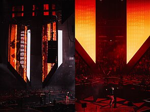 Natalijos Bunkės koncerto akimirka