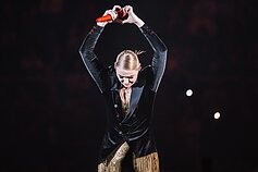 Natalijos Bunkės koncerto akimirka