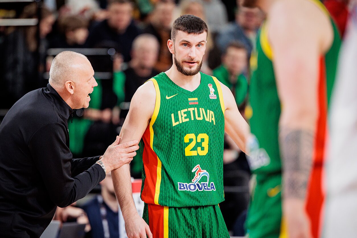 Matas Jogėla, FIBA pasaulio krepšinio čempionato atranka: Lietuva–Islandija Matas Jogėla, FIBA pasaulio krepšinio čempionato atranka: Lietuva–Islandija