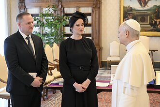 Premjerė Inga Ruginienė dalyvavo audiencijoje pas Popiežių Leoną XIV Premjerė Inga Ruginienė dalyvavo audiencijoje pas Popiežių Leoną XIV
