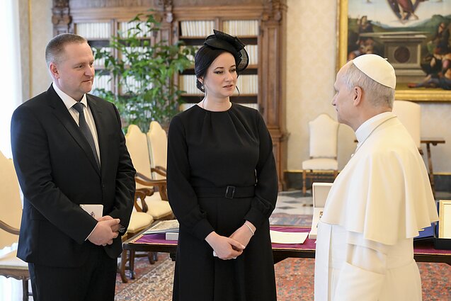 Premjerė Inga Ruginienė dalyvavo audiencijoje pas Popiežių Leoną XIV Premjerė Inga Ruginienė dalyvavo audiencijoje pas Popiežių Leoną XIV