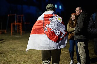 A group of political prisoners released by Belarus arrived in Lithuania on Thursday evening