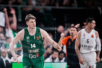 Dustinas Sleva. Eurolyga: Kauno „Žalgiris“ – Madrido „Real“