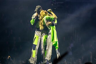 Grupės „Karališka erdvė“ koncerto akimirka