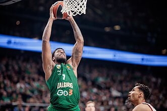Mosesas Wrightas, Eurolyga: Kauno „Žalgiris“ – Miuncheno „Bayern“ 