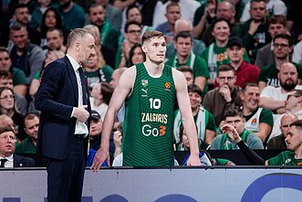 Tomas Masiulis ir Ąžuolas Tubelis, Eurolyga: Kauno „Žalgiris“ – Miuncheno „Bayern“