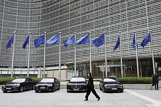 The European Commission bulding in Brussels