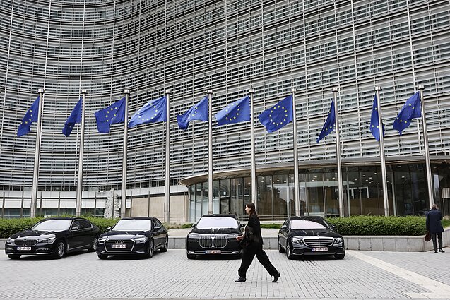 The European Commission bulding in Brussels