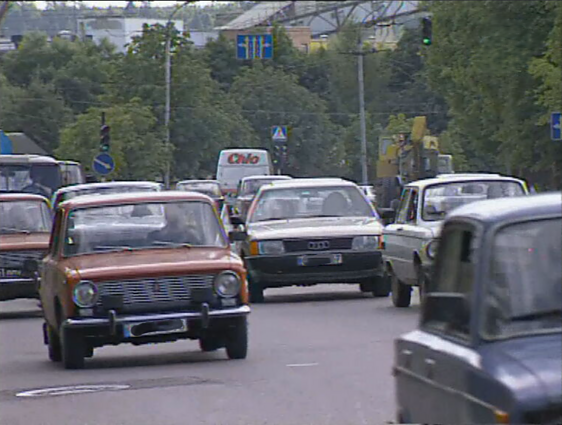 Automobiliai miestų gatvėse 1995 metais