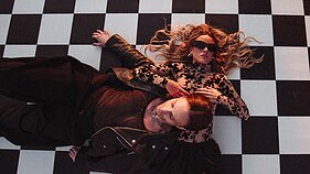 Adrinos klipo filmavimo akimirka