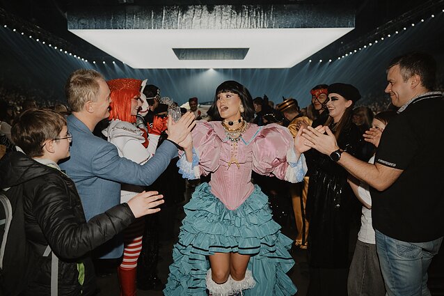 Ievos Dūdaitės koncerto akimirka