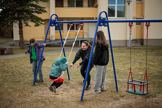 Надя Прышч с семьей