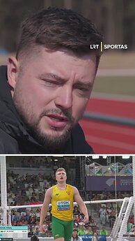 Mykolo Aleknos treneris apie sportininko patirtą traumą
