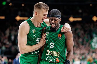 Arnas Butkevičius ir Sylvainas Francisco, Eurolygos rungtynės Kaune: „Žalgiris“ – „Barcelona“