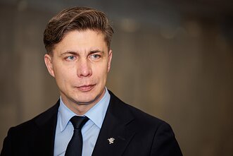 Koalicinė taryba susitiko aptarti valdančios daugumos ateities. Mindaugas Sinkevičius