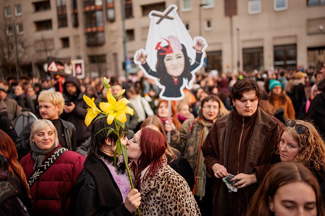 Protestas „Šalin rankas nuo laisvo žodžio. Nepasiduosime“