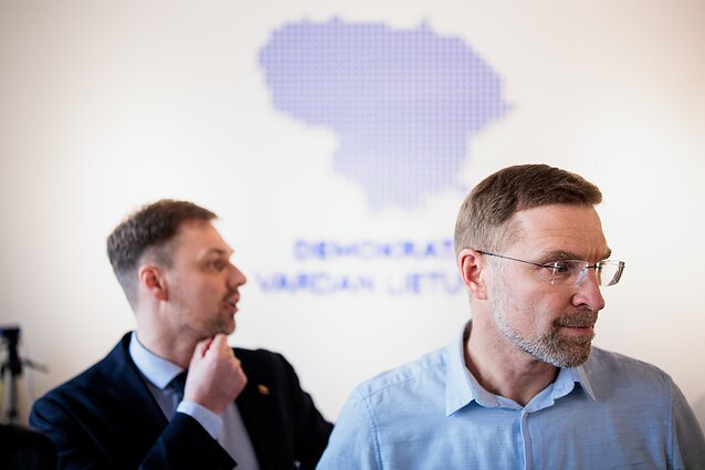 Demokratų sąjungos „Vardan Lietuvos“ valdybos posėdis Demokratų sąjungos „Vardan Lietuvos“ valdybos posėdis