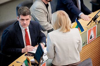 Seimo posėdis. Remigijus Žemaitaitis