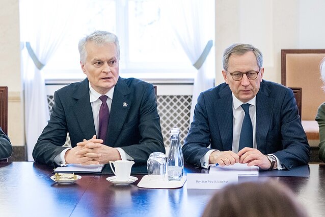 Gitanas Nausėda, Deividas Matulionis