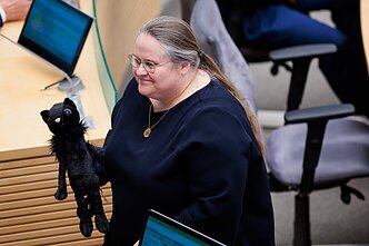 Seimo posėdis. Agnė Širinskienė ir „Nuodėgulis“