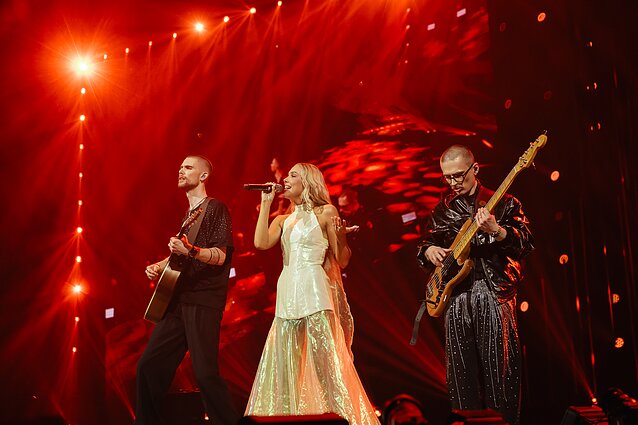 Paulinos Paukštaitytės koncerto akimirka