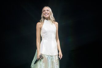 Paulinos Paukštaitytės koncerto akimirka