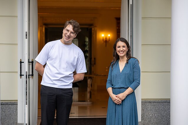 Dominykas Milašius ir Kamilė Perminė